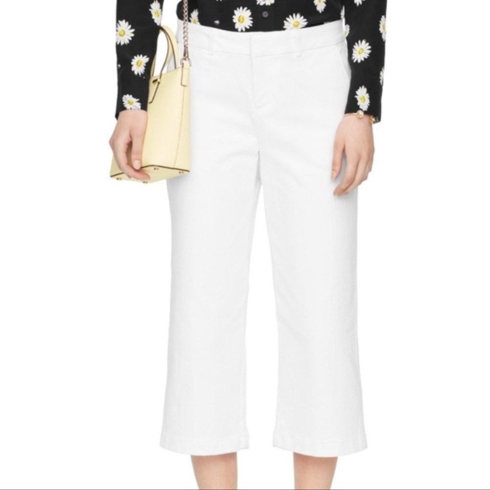 Kate spade white capri jeans NWOT